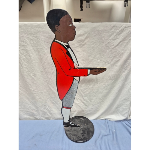 674 - A Wooden Novelty Butler Drinks Stand (approx 95cm tall)