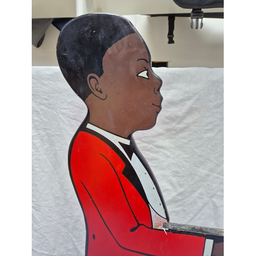 674 - A Wooden Novelty Butler Drinks Stand (approx 95cm tall)