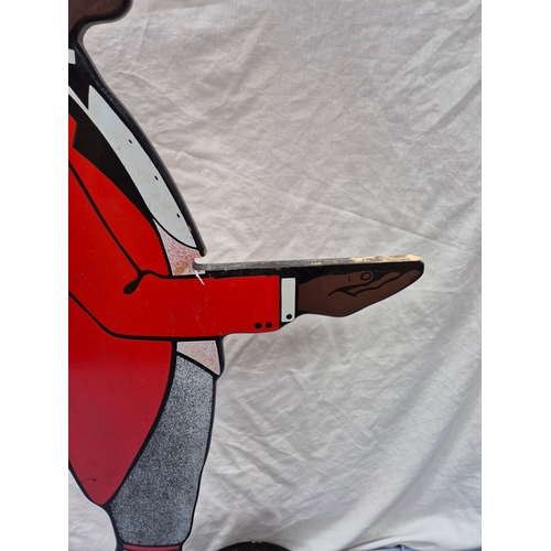 674 - A Wooden Novelty Butler Drinks Stand (approx 95cm tall)