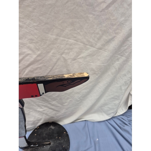 674 - A Wooden Novelty Butler Drinks Stand (approx 95cm tall)