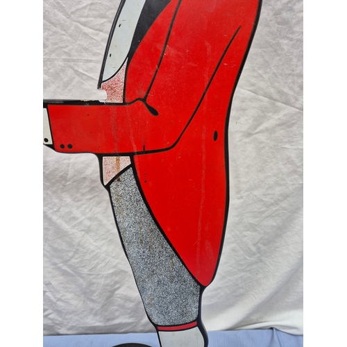 674 - A Wooden Novelty Butler Drinks Stand (approx 95cm tall)