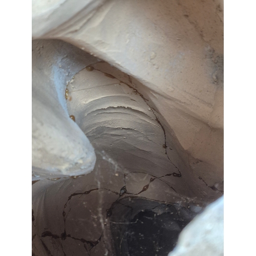 666 - A Terracotta Statue of a Leopard (approx 81cm tall)