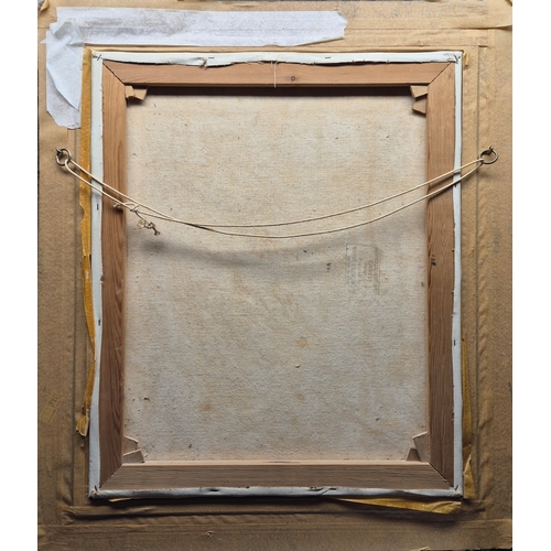 765 - After Dame Laura Knight, Clowns with a Prop Donkey Oil on Canvas 67cm x 78cm