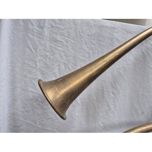 675 - A Pair of Roman Cornu Horns