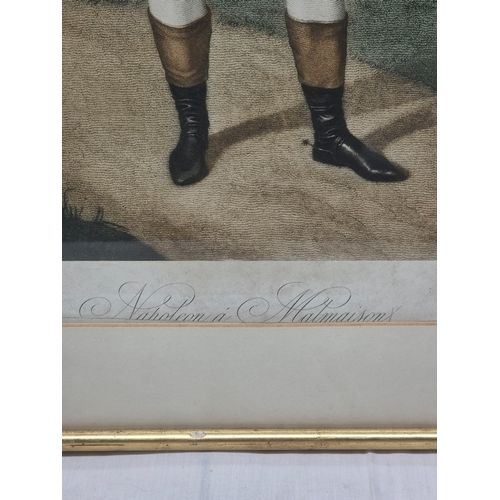 680 - A Portrait of Napoleon after Jean Baptiste Isabey, 19th Century Engraving (approx 75cm x 55cm)