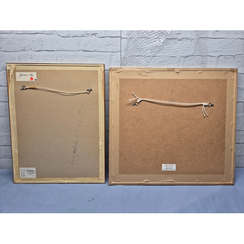 699 - Two Religious Drawings c.1980s, Both Signed and Dated