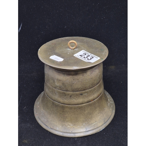 233 - An Antique Bronze Mortar