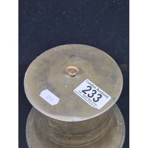 233 - An Antique Bronze Mortar
