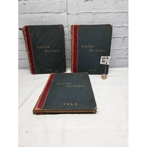 668G - John Leech's Pictures of Life and Character from the collection of Mr. Punch published by Bradbury A... 