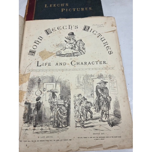 668G - John Leech's Pictures of Life and Character from the collection of Mr. Punch published by Bradbury A... 