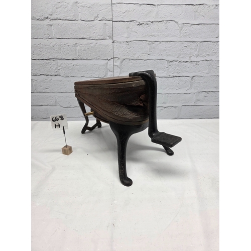 668H - A Victorian Foot Operated Bellows