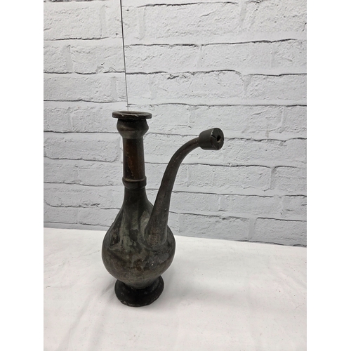 668M - An Antique Copper Water Jug