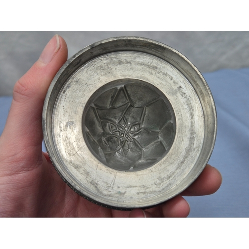 668Q - An Antique Pewter Ice Cream Mould c. 1870s