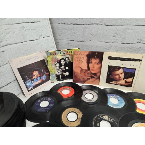 678 - A Collection of 45 RPM Vinyl Singles