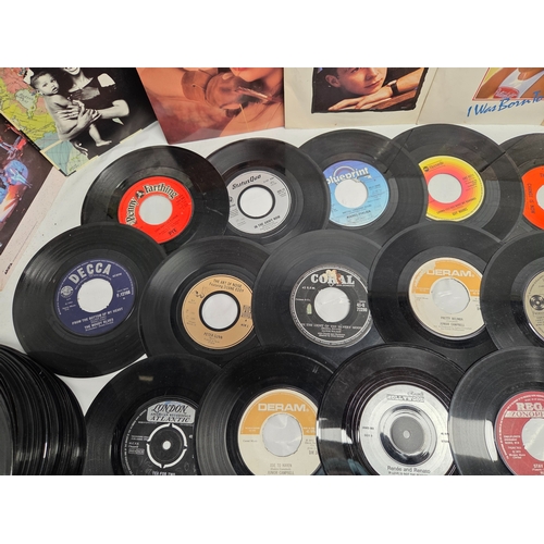 678 - A Collection of 45 RPM Vinyl Singles