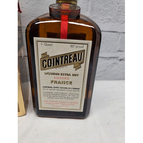 729 - A 1/4 gal Bottle of Cointreau Extra Dry Liqueur