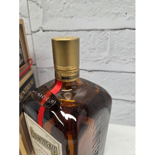 729 - A 1/4 gal Bottle of Cointreau Extra Dry Liqueur