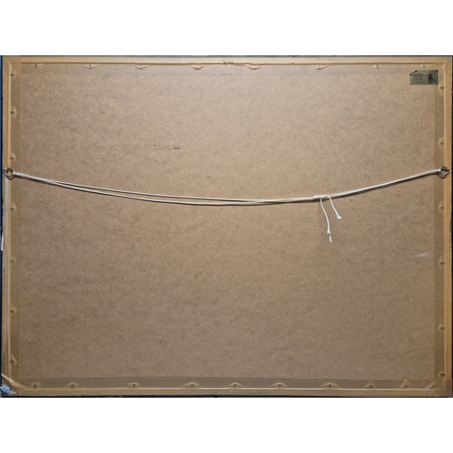 654 - A Framed 1980s Pastel Drawing of a Nude Lady (approx 99cm x 76cm) Signed to the lower right