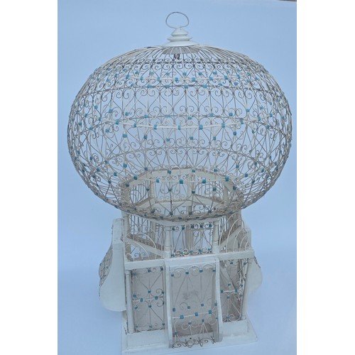 11 - Vintage decorative birdcage (large)