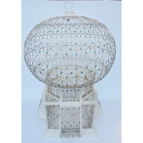 11 - Vintage decorative birdcage (large)