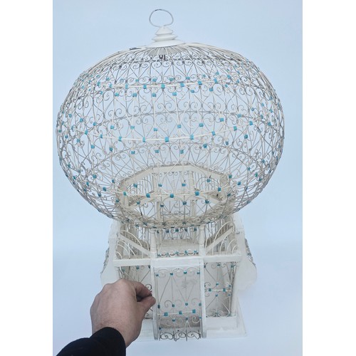 11 - Vintage decorative birdcage (large)