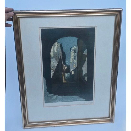 6 - Signed and numbered print by Georges Pierre Guinegault