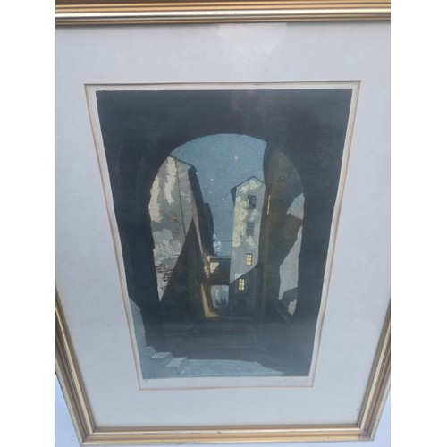 6 - Signed and numbered print by Georges Pierre Guinegault