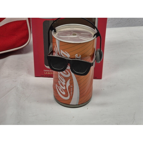 29 - A Collection of Vintage Coca Cola Memorabilia to include Dancing Coke Can in Original Box