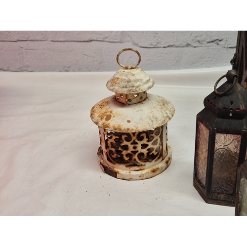 665B - A Collection of Gothic Style Tea Lights and Lanterns