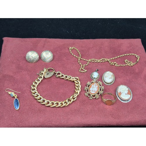 669B - Mixed Lot of Various Rolled Gold Jewellery etc