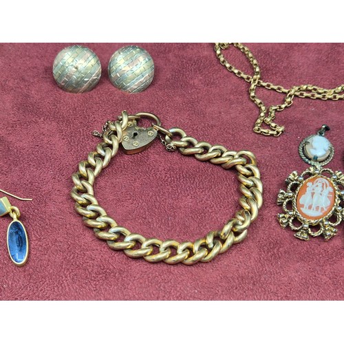 669B - Mixed Lot of Various Rolled Gold Jewellery etc