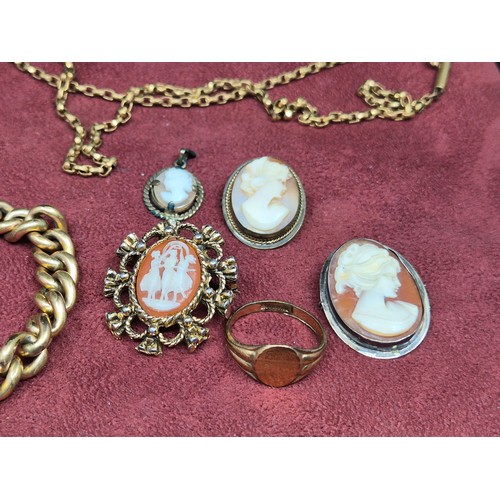 669B - Mixed Lot of Various Rolled Gold Jewellery etc