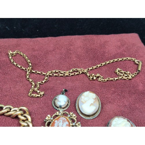 669B - Mixed Lot of Various Rolled Gold Jewellery etc