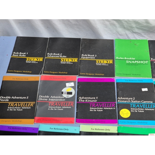 Collection of Traveller role-playing game booklets by Game Designers ...