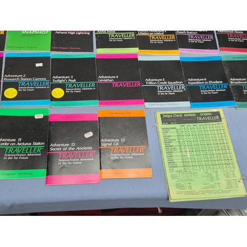 Collection of Traveller role-playing game booklets by Game Designers ...