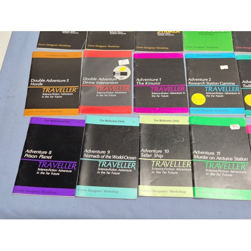 Collection of Traveller role-playing game booklets by Game Designers ...