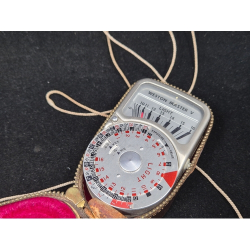 13 - A Sangamo Weston Master V Lightmeter in Original Case