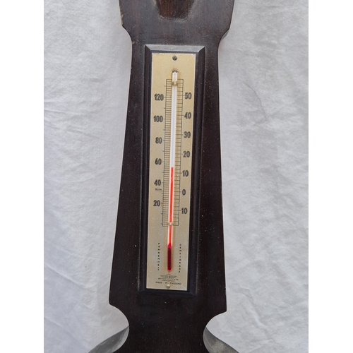 A Vintage Shortland SB Barometer together with an Antique Ship Barometer