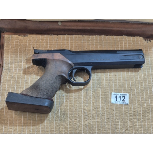 An FAS 604 .77 Calibre Air Pistol in Case