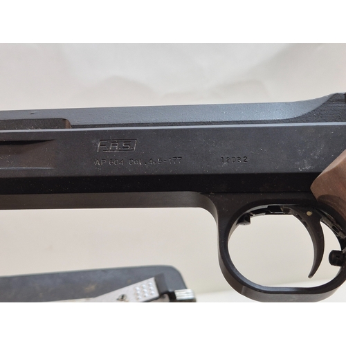 An FAS 604 .77 Calibre Air Pistol in Case