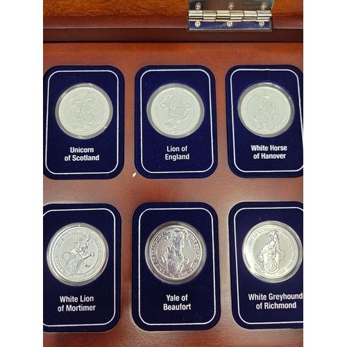 The Queens Beasts Silver Bullion Collection: A Complete Boxed Set of 10 ...