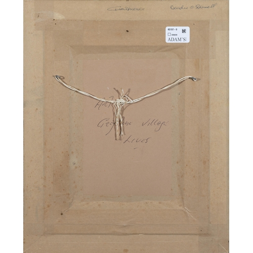 190 - Deirdre O'Donnell (20th/21st Century) Glendalough  Oil on board, 23 x 16cm Signed