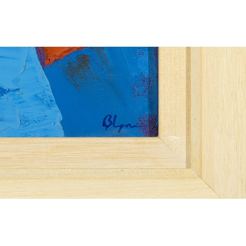 196 - Bob Lynn (b.1940) East Coast Oil on canvas, 30 x 25cm Signed and inscribed verso with title