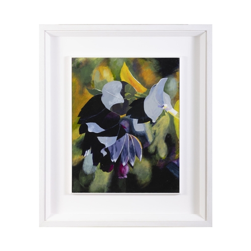 199 - Rosemary McLoughlin (Contemporary)  Cerinthe 1 Acrylic on board, 40 x 50cm  Signed and inscribed ver... 