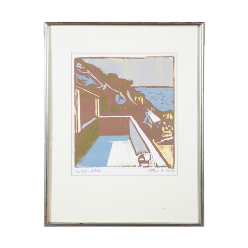 201 - Michael Kane (b.1935) Argos, A Vista Screenprint, 32 X 27cm  Signed, inscribed and dated 16.12.84