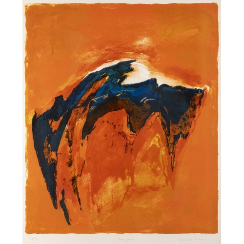 202 - Carmel Mooney (Contemporary) Eruption Screenprint, 64 x 52cm  Signed, inscribed and numbered 13/27