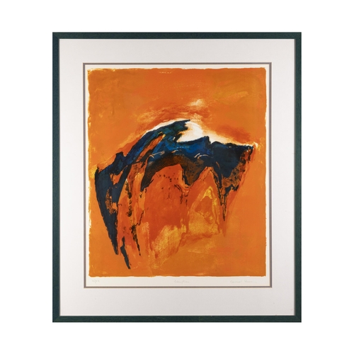 202 - Carmel Mooney (Contemporary) Eruption Screenprint, 64 x 52cm  Signed, inscribed and numbered 13/27