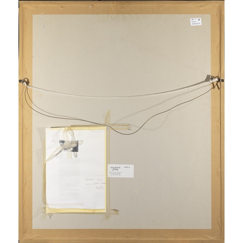 202 - Carmel Mooney (Contemporary) Eruption Screenprint, 64 x 52cm  Signed, inscribed and numbered 13/27