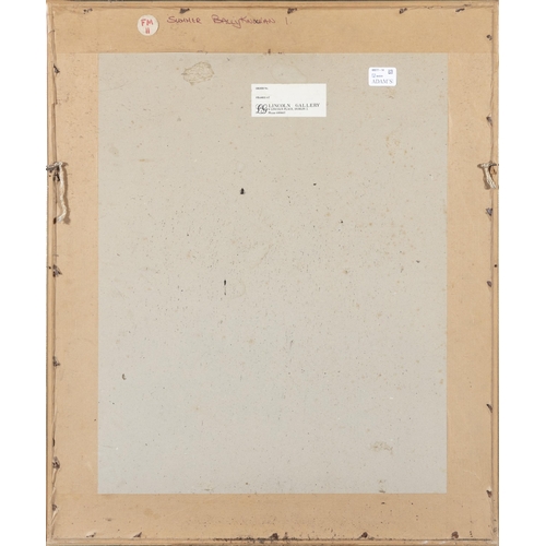 203 - Fiona Harron (Contemporary) Summer Ballyknockan Mixed media on paper, 61 X 48cm Signed