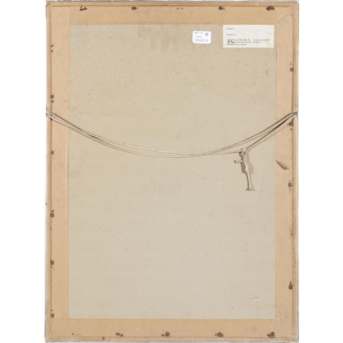 204 - Joe Hinley (20th Century) Untitled Screenprint, 50cm x 68.5cm Signed, inscribed, dated (19)80 and nu... 